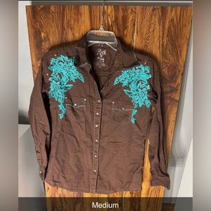 Western button down